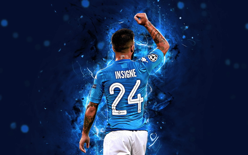 Italian, Lorenzo Insigne, Soccer, 4K, S.S.C. Napoli