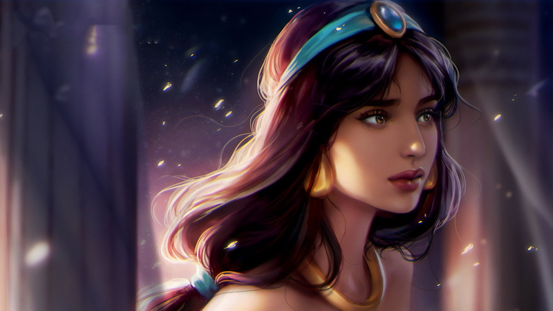 Aladdin, Princess Jasmine, 2K