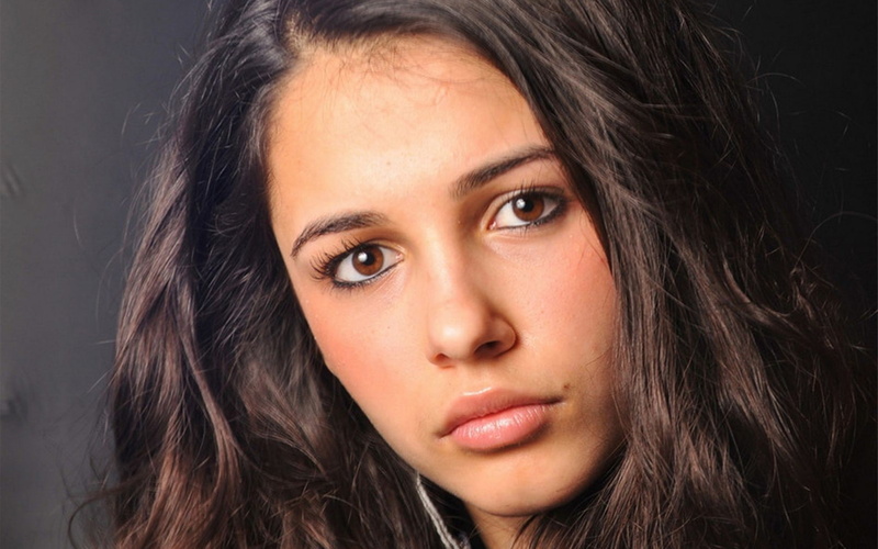 beauty, girl, naomi, brunette, woman, 720P, scott