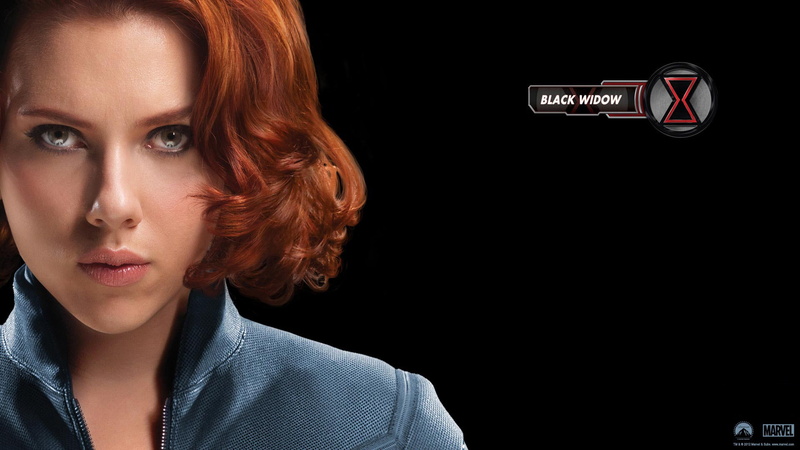 movie, black, johannson, avengers, scarlet, widow, 1080P