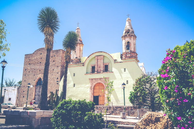 temple of mouths, the past, san luis potosí, bocas slp, peoples of mexico, architecture, tree, 4K, no people, building, hacienda de bocas, plant, place of worship