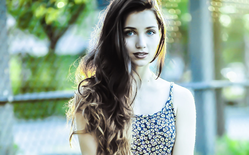 fitness model, 2K, Emily Rudd