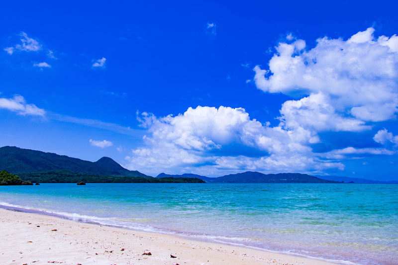 travel, landscape, comfort, outdoors, body, sand, beach, nature, scenics - nature, ishigaki, lagoon, 5K, beauty in nature, okinawa, cloud, saturated color