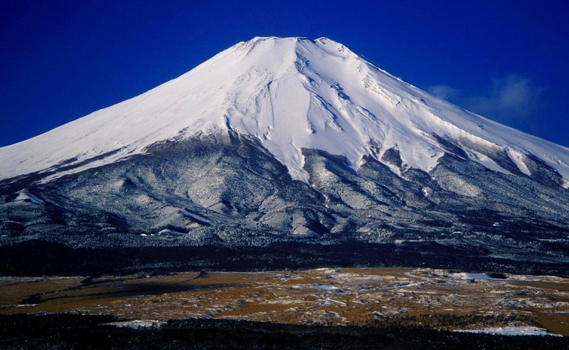 japan, snowcapped mountain, mountain peak, cold temperature, winter, environment, land, tranquil scene, snow, outdoors, nature, ravine, country, mountain range