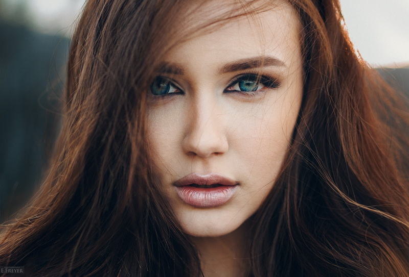 model, 1080P, women, Evgeny Freyer, portrait, face