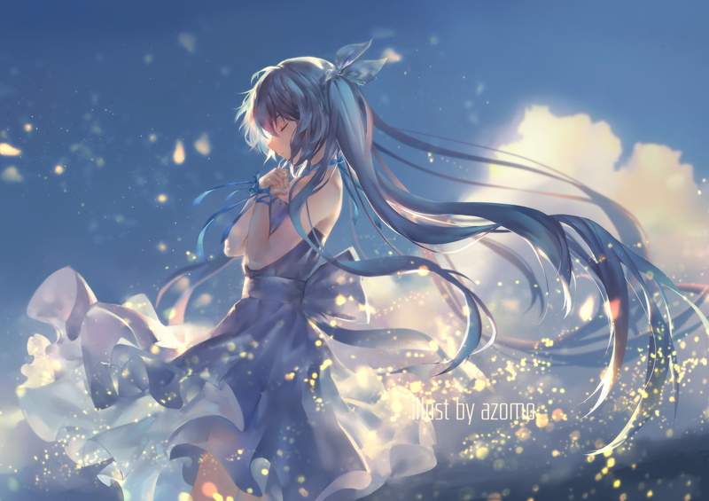 azomo, 1080P, anime girls