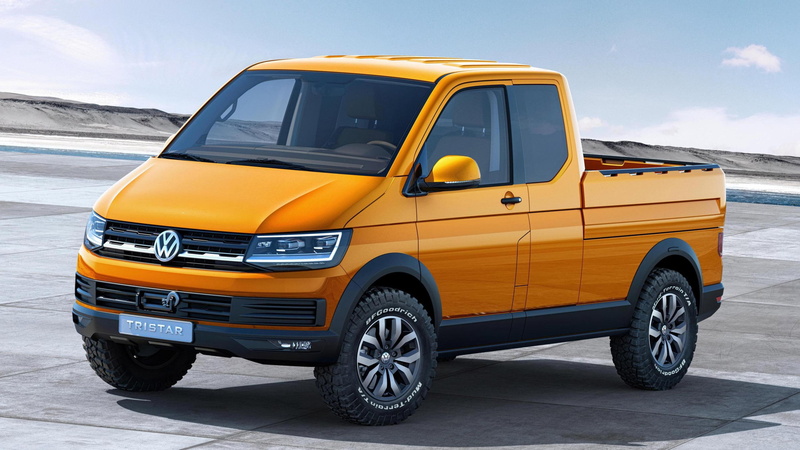 2014, volkswagen, 2K, t, yellow, cars, tristar, concept
