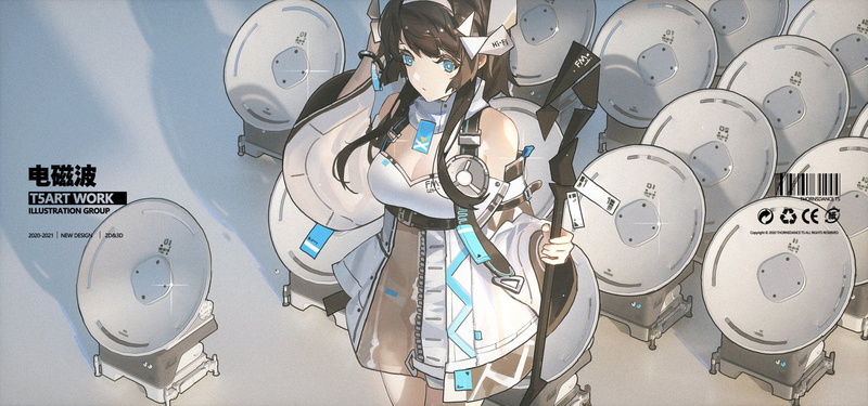 T5, anime girls, 1080P, artwork