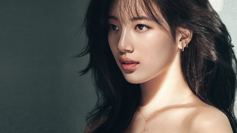 K-drama, korean women, 1080P, Suzy, Bae Suzy, brunette, Looking at the side