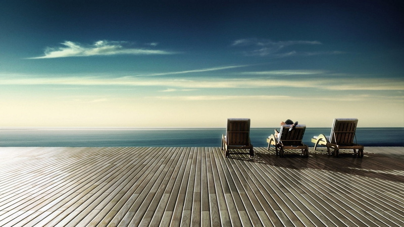 three, lounge, 1080P, brown, chairs, relax
