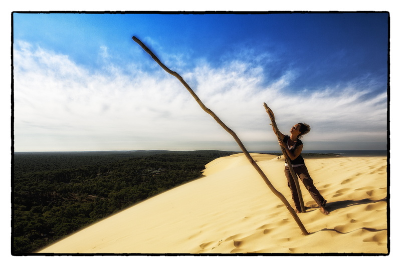 dune de pilat, Bordeaux, 5K, HDR, dune