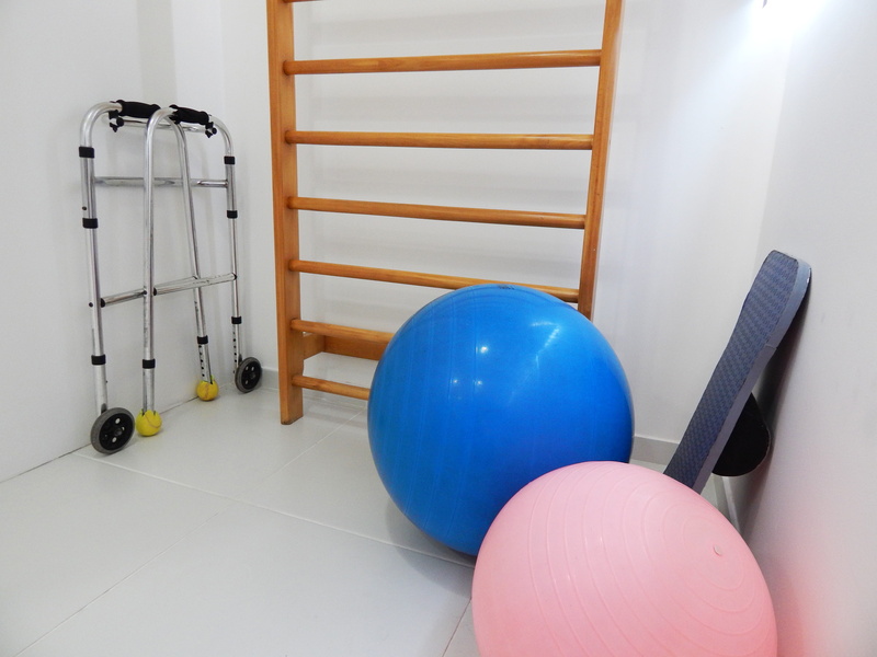 flooring, sport, sports equipment, blue, physical therapy, sports training, fitness ball, no people, exercise equipment, healthy lifestyle, weights, balloon