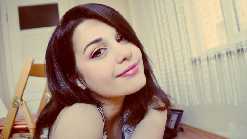 women, 1080P, amateur, model, face, smiling, makeup