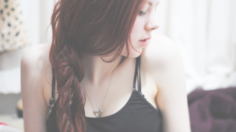 contemplation, headshot, black, young women, portrait, hairstyle, 2K, model, day, s, brown hair, women, adult, looking away, outdoors, camisole, hair