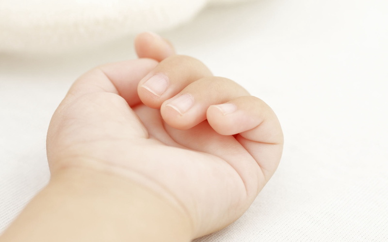 indoors, young, new Life, human Foot, positive emotion, human Skin, fingers, body part, emotion, thumb, boys, innocence, love, one Person, females, softness