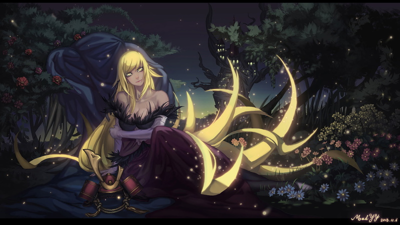 Anime, Bakemonogatari, Monogatari (Series), Kiss-shot Acerola-orion Heart-under-blade, Shinobu Oshino, 1080P