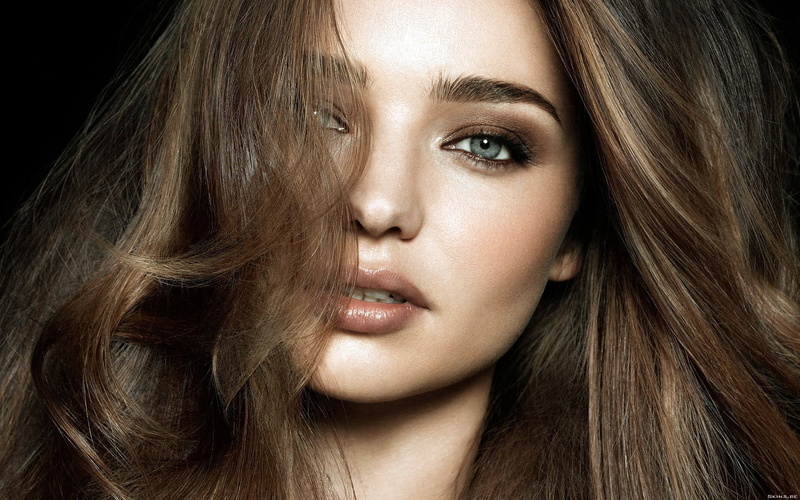 headshot, body part, close-up, adult, glamour, Miranda Kerr, long hair, one person, hair, luxury, black background, human body part, young adult, beautiful woman