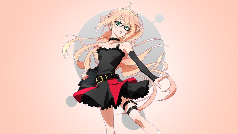 digital composite, three quarter length, anime girls, studio shot, 1080P, hairstyle, detached sleeves, representation, holding, one person, illustration