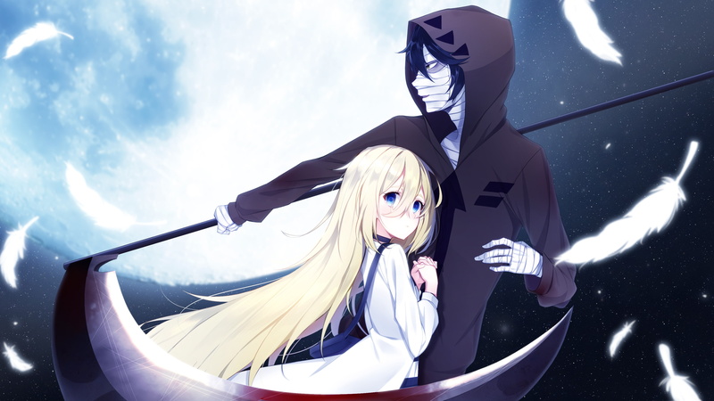 gardnel rachel, lifestyles, female likeness, outdoors, sky, adult, Anime, creativity, real people, women, scythe, people, bandages, festival, day, representation