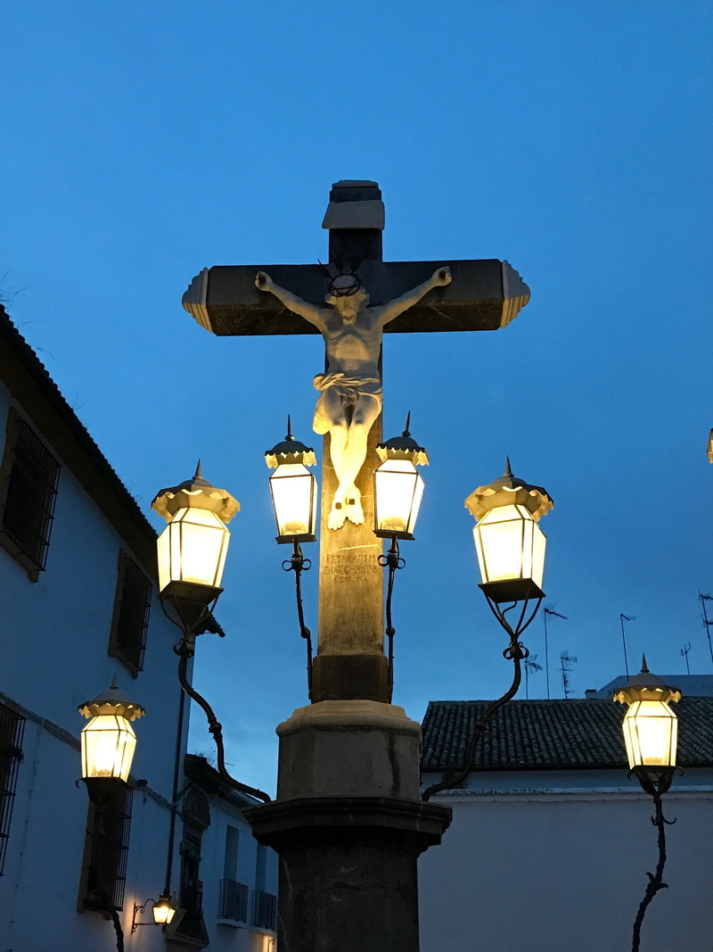 light, illuminated, nature, spirituality, spain, street light, gas light, lighting equipment, street, electric lamp, christ of the lanterns, religion, 1080P