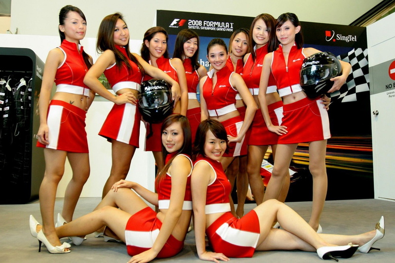 women, sexy, model, 720P, cheerleader, 1gridg, female, racing, irl, race, woman, babe, girl, girls, grid