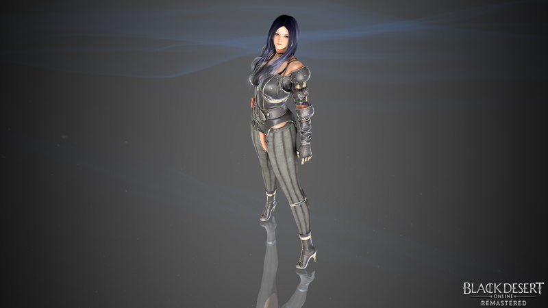 cloaks, belt, video games, Black Desert, silver, mmorpg, Mystery, dark blue hair, black hair, 4K, black desert online, starry night, leather clothing