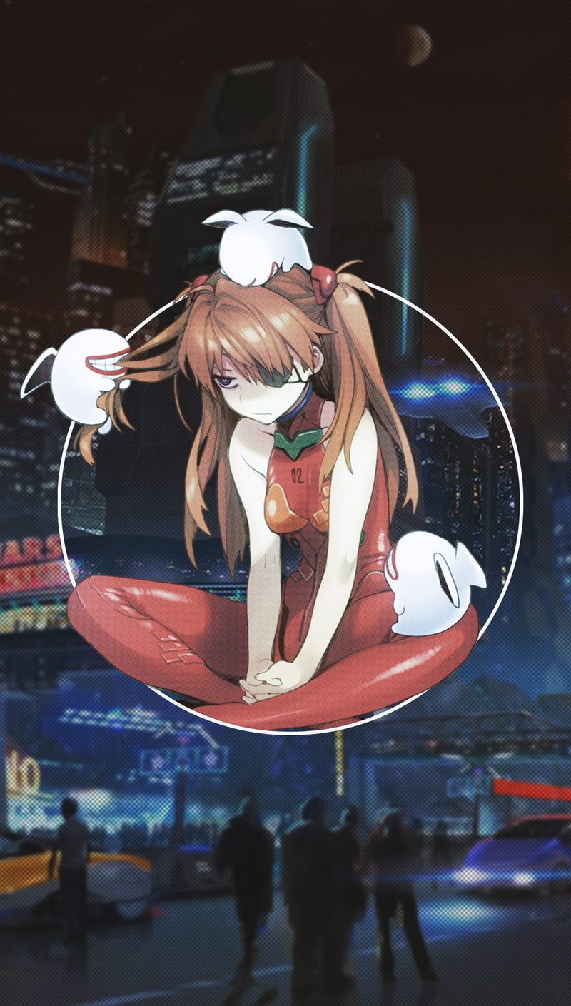water, adult, night, leisure activity, picture-in-picture, girls, anime, eyepatches, real people, emotion, females, enjoyment, people, women, 720P, hairstyle