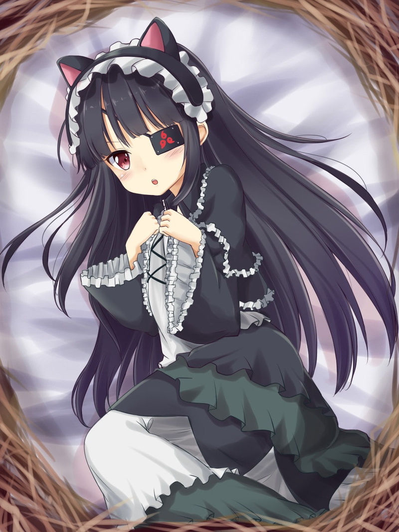 red eyes, young women, long hair, beautiful woman, Mirai, young adult, leisure activity, anime girls, nature, women, hairstyle, Senran Kagura, portrait