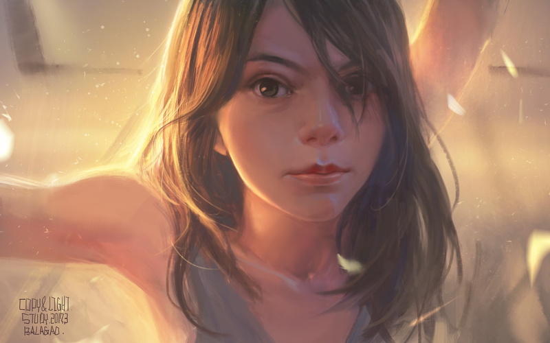 fantasy girl, brunette, face, 1080P, X-Men, 2017 (Year), Logan (2017)
