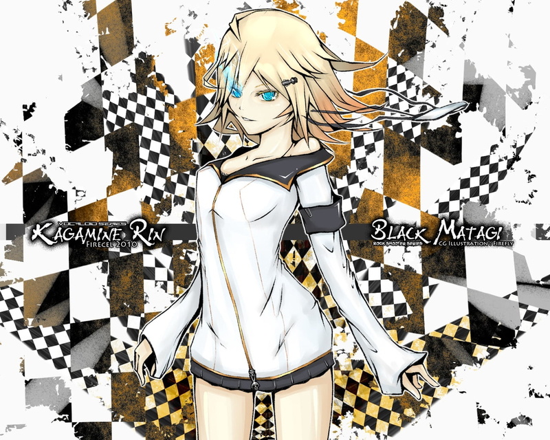 text, beautiful, fashion, kagamine, jacket, kagamine rin, lifestyles, computer Graphic, abstract, grunge, human representation, vocaloid, adult, pattern