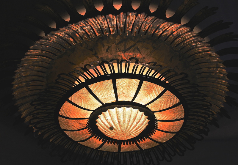built structure, geometric shape, pattern, design, architecture, no people, indoors, photography, chandelier, lamp, circle, closeup, pendant light, pendant