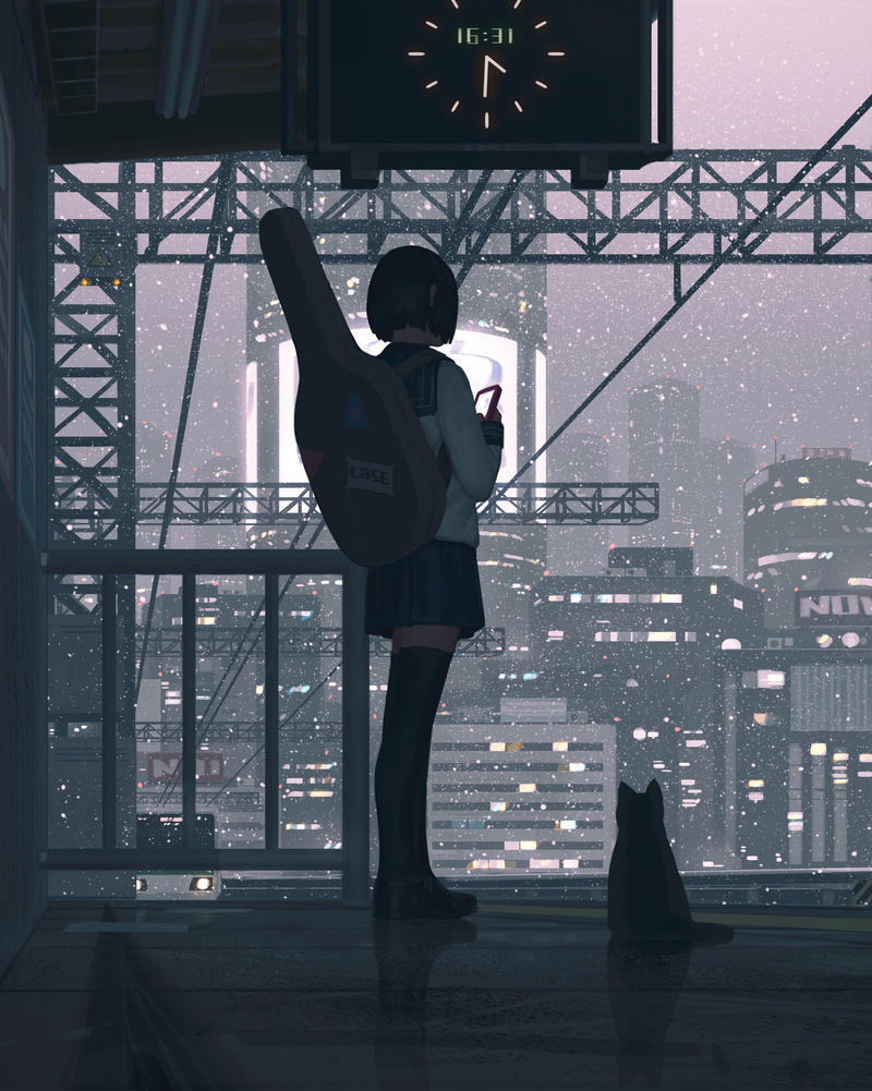 GUWEIZ, digital art, artwork, drawing, 2K