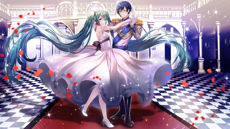 Anime, 1080P, Hatsune Miku, Kaito (Vocaloid), Vocaloid