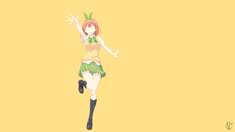 Yotsuba Nakano, Anime, 4K, The Quintessential Quintuplets