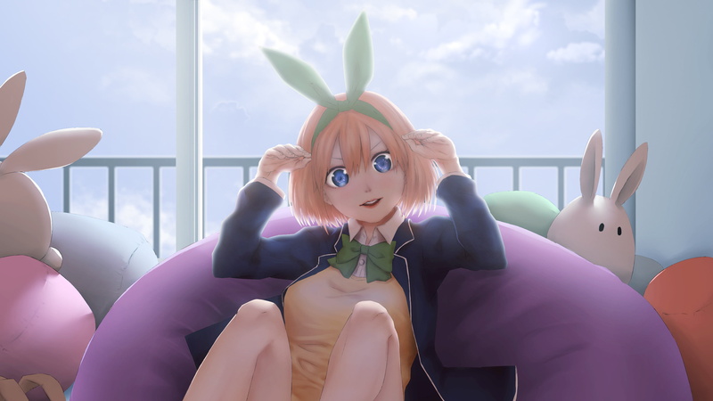 Yotsuba Nakano, The Quintessential Quintuplets, Anime, 2K