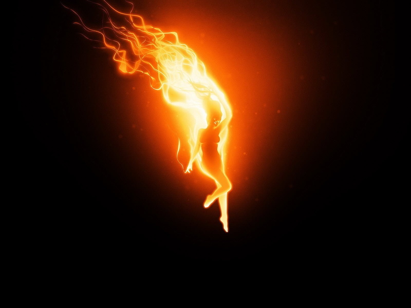light, dark, girl, fire, tagme, 720P