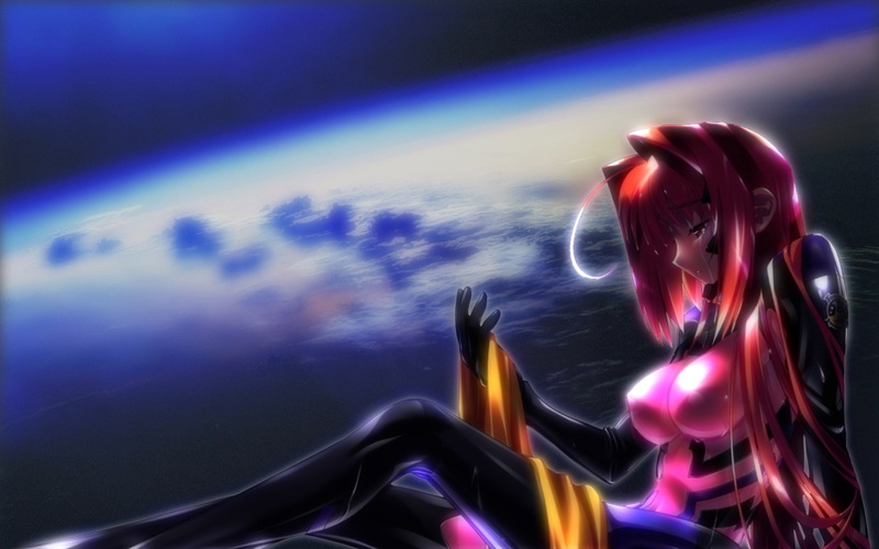 long exposure, sky, nature, technology, futuristic, blurred motion, muv luv, one person, illuminated, digital composite, motion, night, 720P, purple, lifestyles