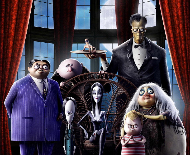 Gomez Addams, 8K, Movie, The Addams Family (2019), Pugsley Addams, Morticia Addams, Wednesday Addams, Grandmama (The Addams Family), Uncle Fester