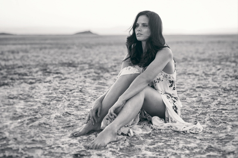 Black and White, 1080P, Depth Of Field, Katrina Law, Actresses, Dress, Monochrome