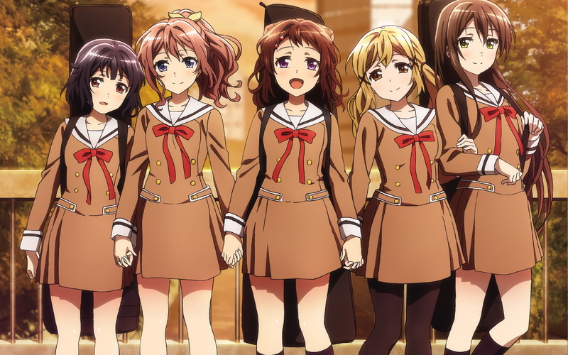 Tae Hanazono, Arisa Ichigaya, 1080P, Saaya Yamabuki, Anime, BanG Dream!, Kasumi Toyama, Rimi Ushigome