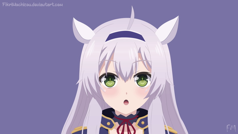 purple background, Sistine Fibel, Rokudenashi Majutsu Koushi to Akashic Records, anime, anime girls, green eyes, simple background, 1080P
