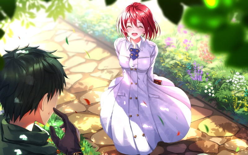 hairstyle, Shirayuki (Snow White With The Red Hair), dress, women, lifestyles, real people, nature, girls, fashion, Anime, Snow White with the Red Hair