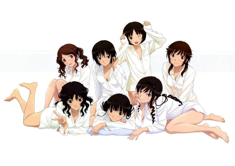 sae, tachibana, nanasaki, nakata, hair, scan, 2K, inomata, tanamachi, kaoru, black, sakurai, brown, tsukasa, masami, amagami, rihoko, miya, ayatsuji