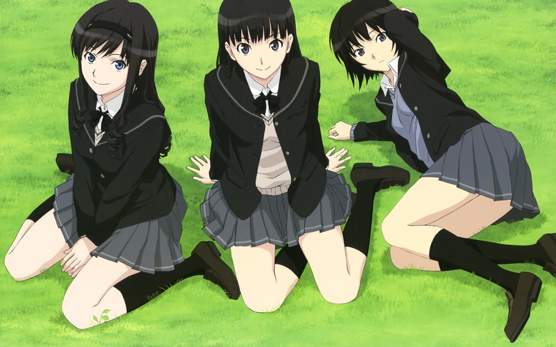 nanasaki, 2K, amagami, tsukasa, morishima, anime, haruka, girls, ayatsuji