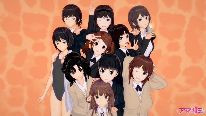 Ai Nanasaki, Rihoko Sakurai, Amagami, Anime, Haruka Morishima, Maya Takahashi, 1080P, Hibiki Tsukahara, Miya Tachibana, Tsukasa Ayatsuji, Kaoru Tanamachi