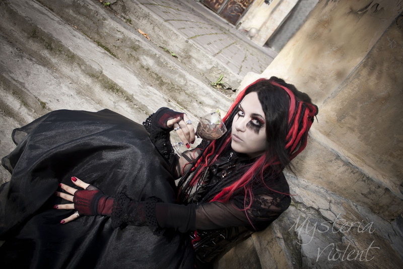 women, goth loli, gothic, style, 720P, girl, goth