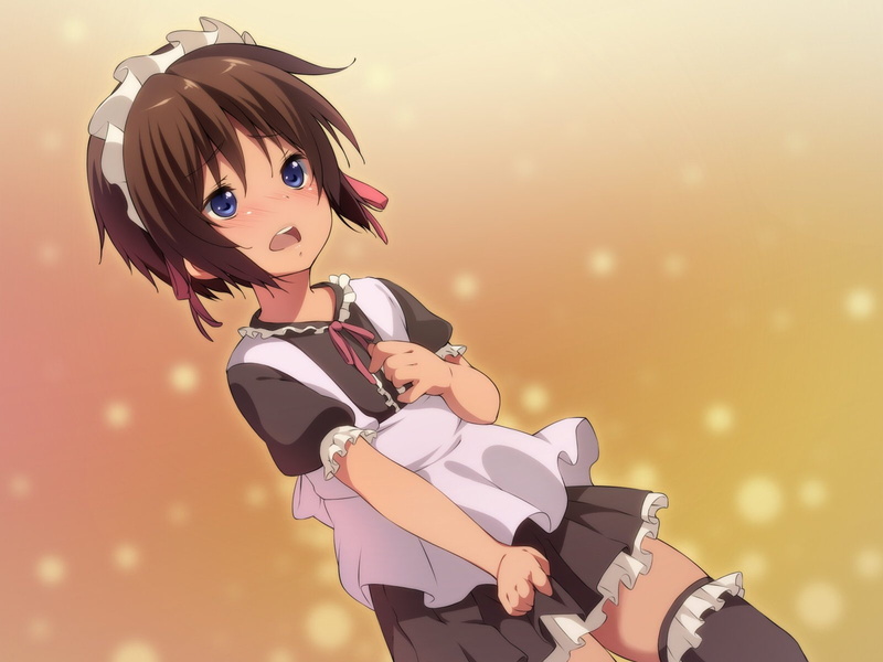 game, maid, male, thighhighs, blush, all, (hina-sawa), ribbons, 720P, trap, hinamizawa