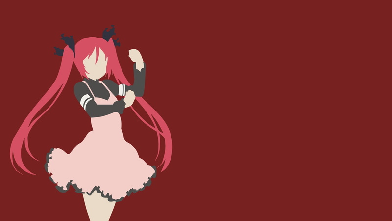 colored background, politics, anime, 1080P, hand, Haiyore! Nyaruko-san, adult, indoors, red, creativity, one person, human limb, nature, Cthuko, emotion