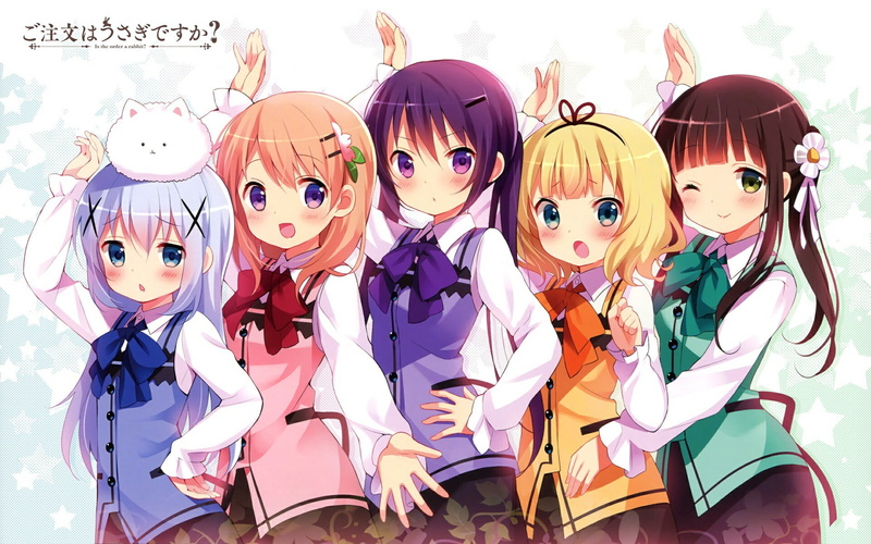 art and craft, childhood, representation, girls, Hoto Kokoa, Gochuumon wa Usagi Desu ka, Gochuumon wa Usagi Desu ka?, white skin, creativity, toy, close-up