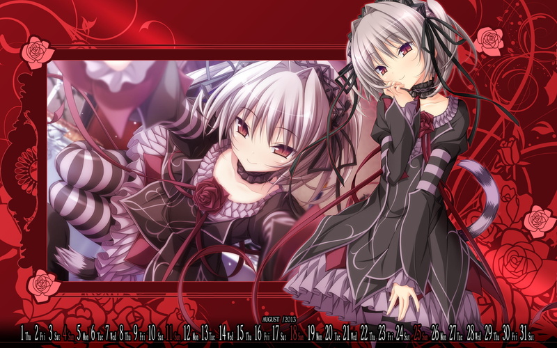 purple, fashion, lolita, maia, goth loli, software, 1080P, naitou, hapymaher, koku, calendar